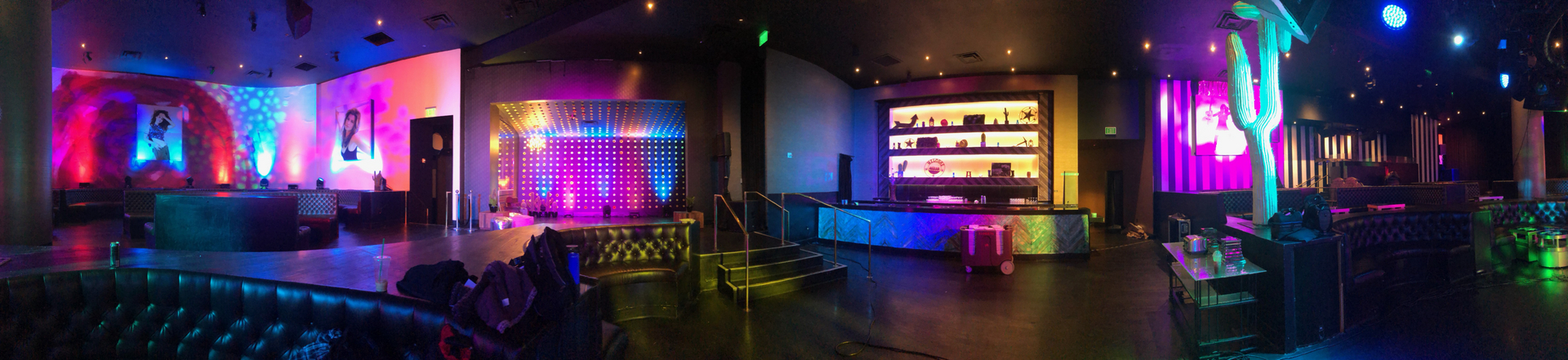 Stage lighting production